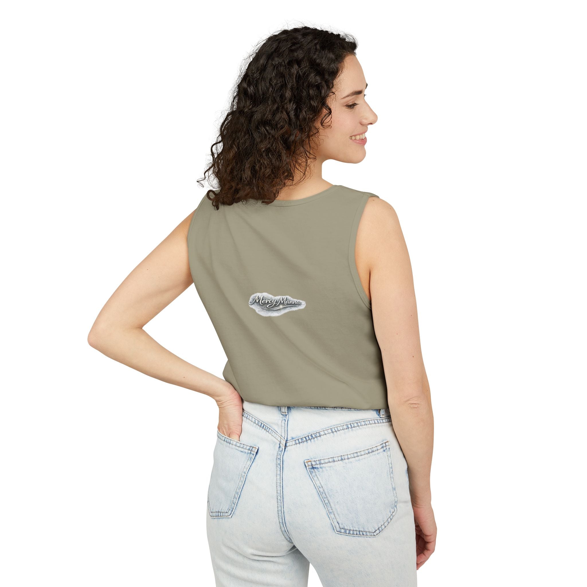 Graced to Be Holy Tank Top — Dove Graphic Print