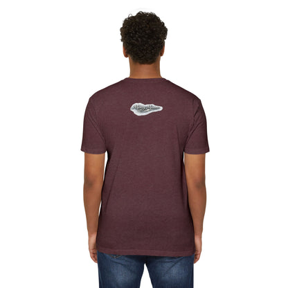 "God Is Love" Chest-Print Graphic Tee — Unisex Cotton T-Shirt