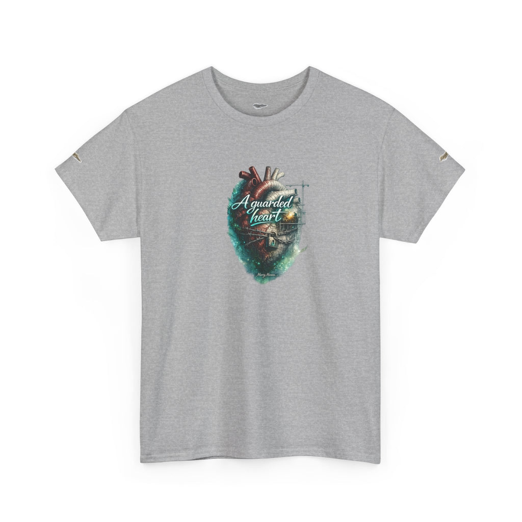 Christian Graphic Tee — "A Guarded Heart" Proverbs 3:5-6 Faith T-Shirt