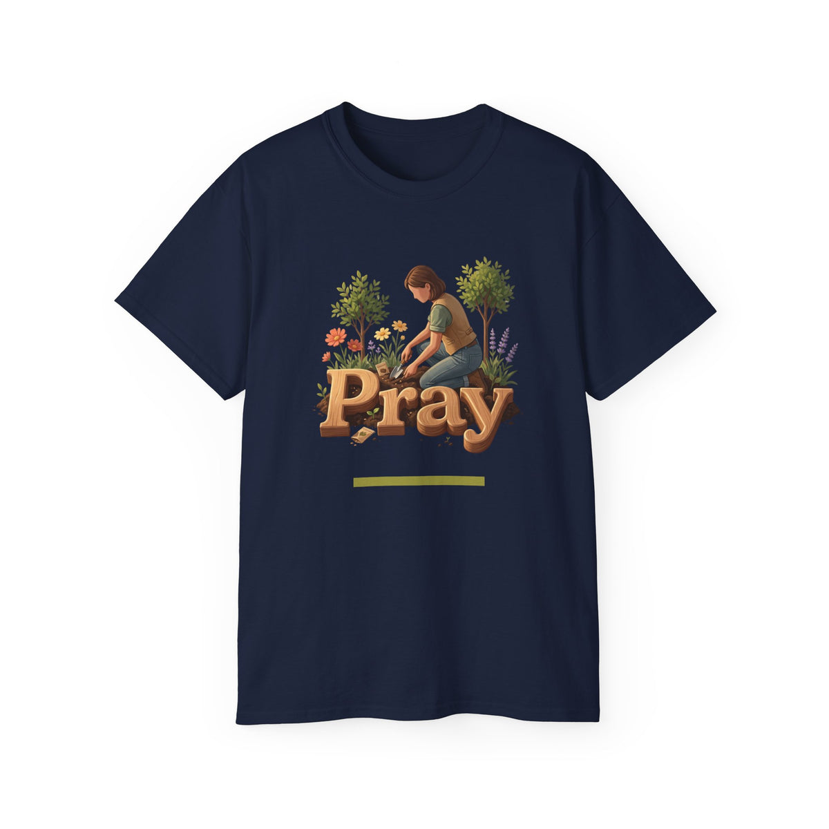 Pray Graphic Tee — Unisex Cotton T-Shirt