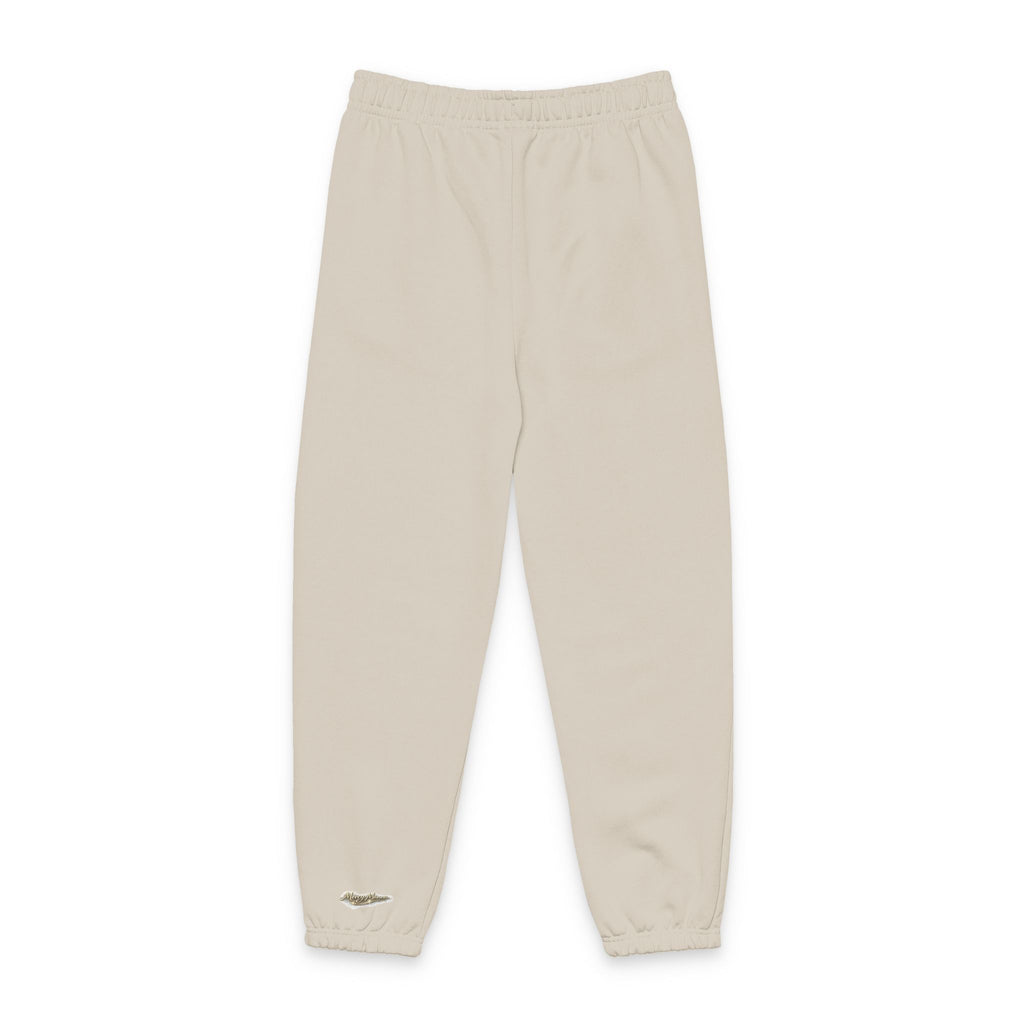 Minimal Gold Flame "Let there be Light" Sweatpants — Cozy Casual Joggers