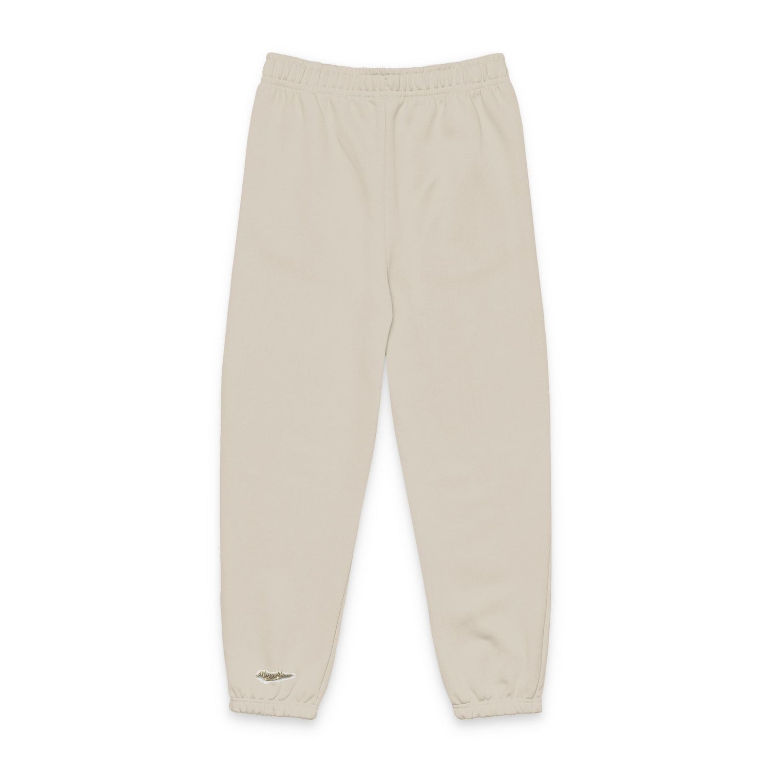 "Let There Be Light" Minimal Gold Flame Graphic Joggers — Unisex Cozy Lounge Pants