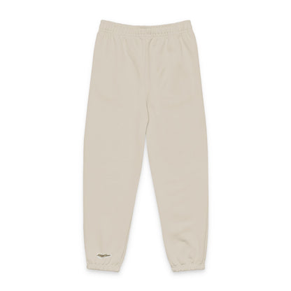 "Let There Be Light" Minimal Gold Flame Graphic Joggers — Unisex Cozy Lounge Pants