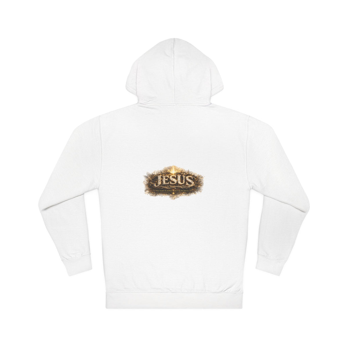 Graphic Hoodie — Rustic Gold Crown of thorns Pullover