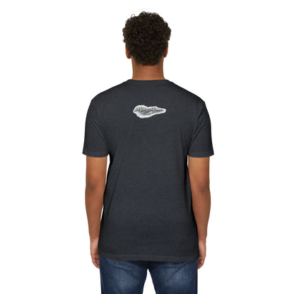 "God Is Love" Chest-Print Graphic Tee — Unisex Cotton T-Shirt