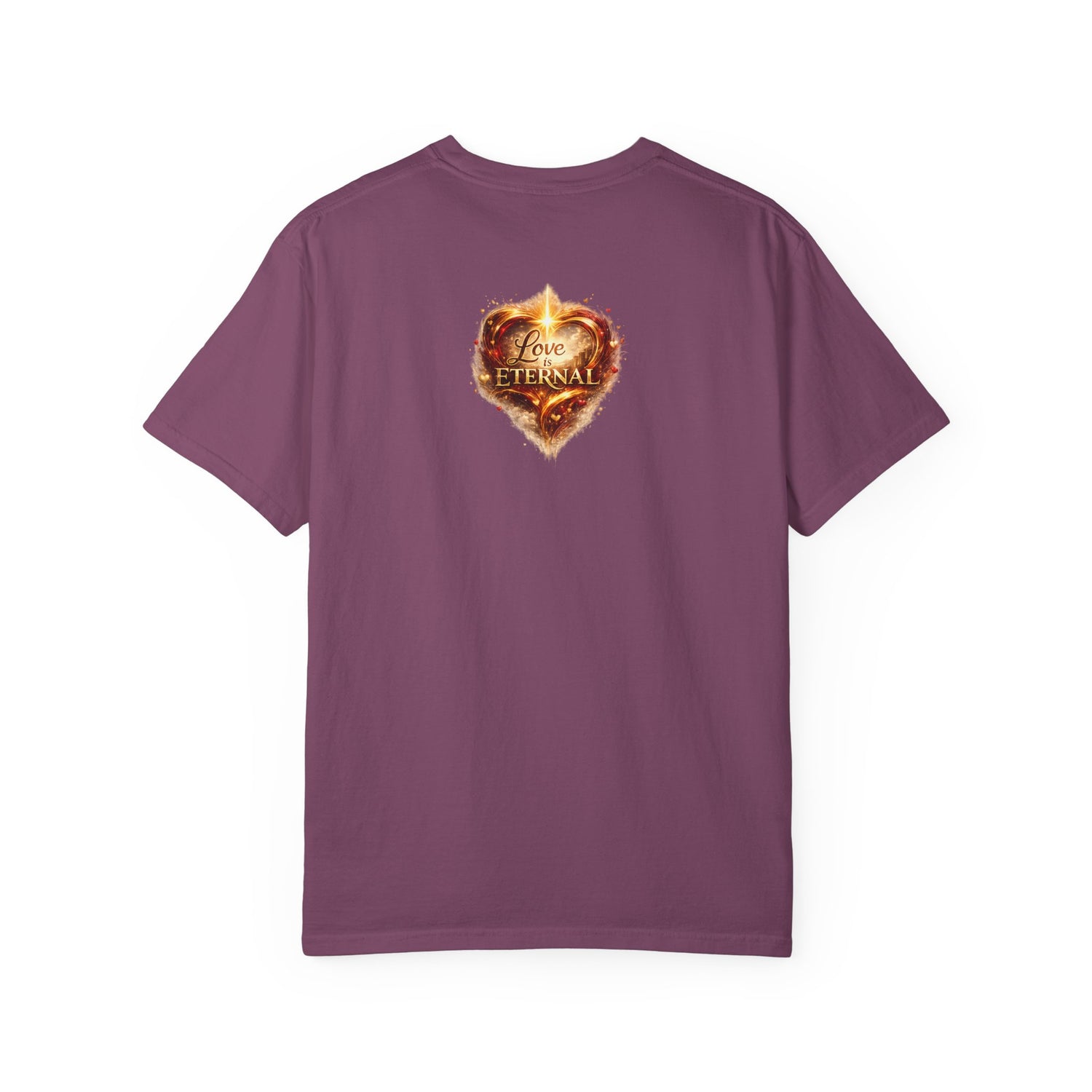 "Love Is Eternal" Heart Graphic Tee — Unisex 1 Corinthians 13 T-Shirt