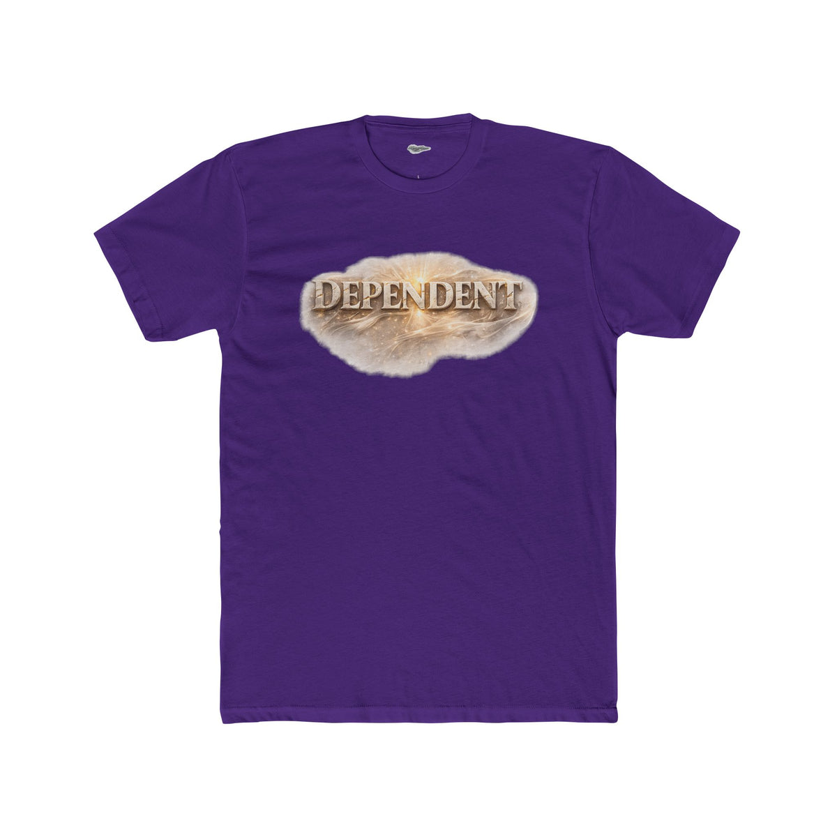 "Not By Might" Vintage Cloud Typography Tee — Unisex Zechariah 4:6 Graphic T-Shirt