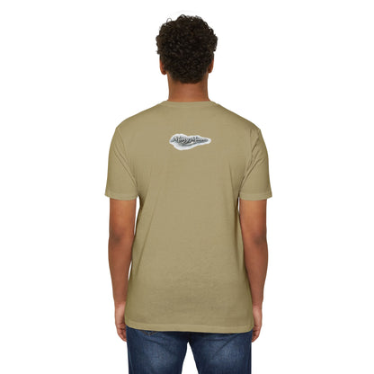"God Is Love" Chest-Print Graphic Tee — Unisex Cotton T-Shirt
