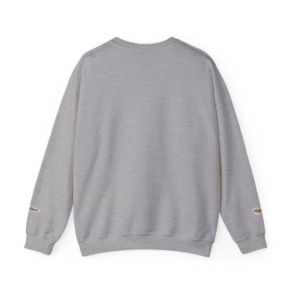 Christian Crewneck Sweatshirt — Amazing Grace Hallelujah Worship Graphic