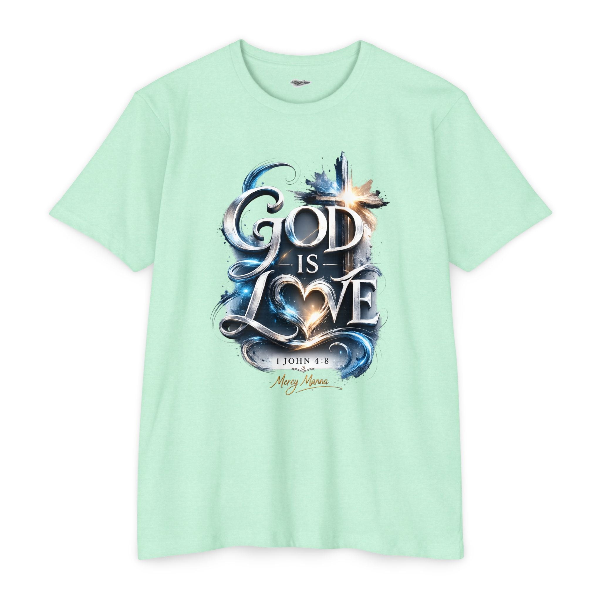 God Is Love T-Shirt — Christian Faith Tee (1 John 4:8)