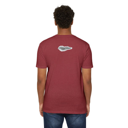 "God Is Love" Chest-Print Graphic Tee — Unisex Cotton T-Shirt