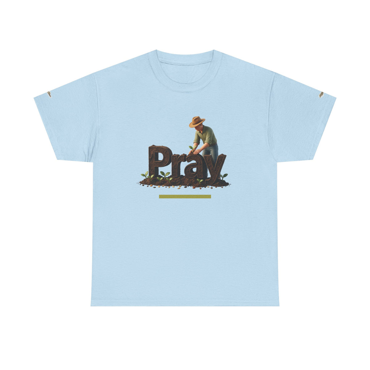 Pray Always Graphic Tee — Heavy Cotton T-Shirt