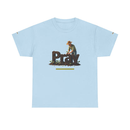 Pray Always Graphic Tee — Heavy Cotton T-Shirt