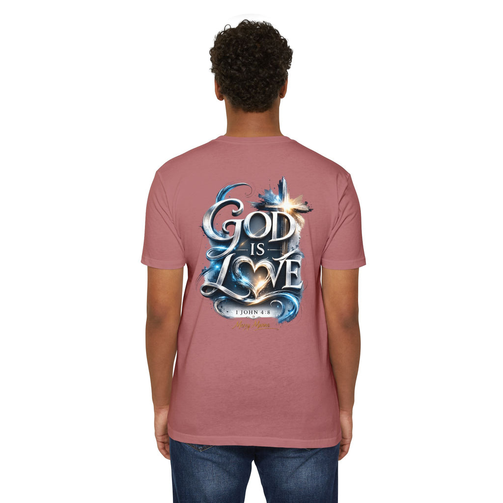 God Is Love T-Shirt — Christian Faith Tee (1 John 4:8)