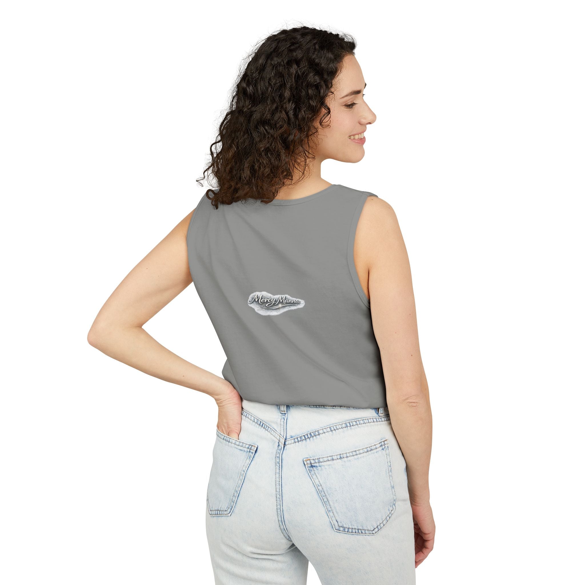 Graced to Be Holy Tank Top — Dove Graphic Print