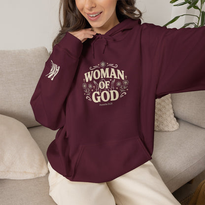 Woman of God Hoodie — "Amen"  Graphic Pullover