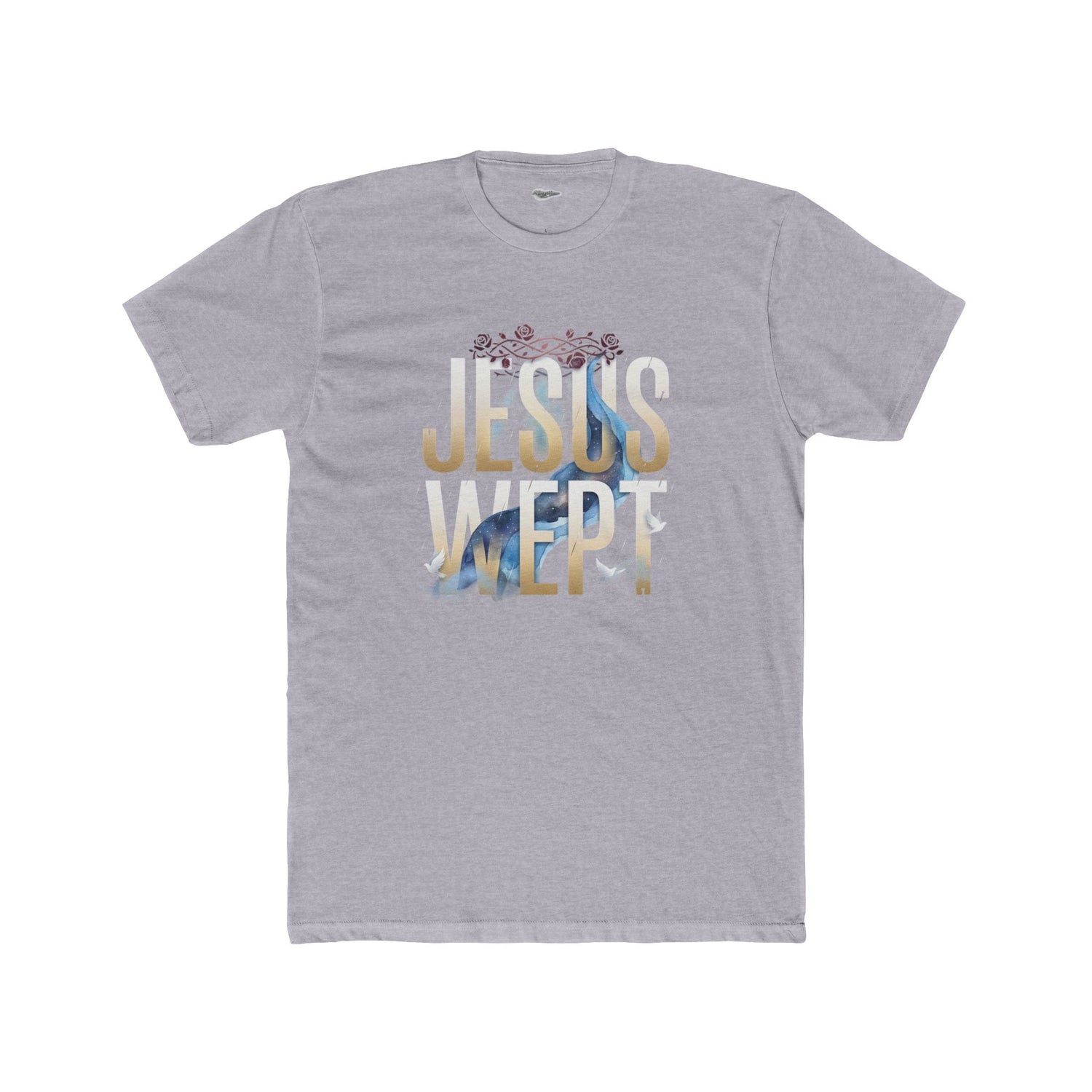 "Jesus Wept" Graphic Tee — Unisex Cotton T-Shirt