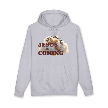 "Are You Ready?" Graphic Pullover Hoodie — Unisex Fleece Sweatshirt