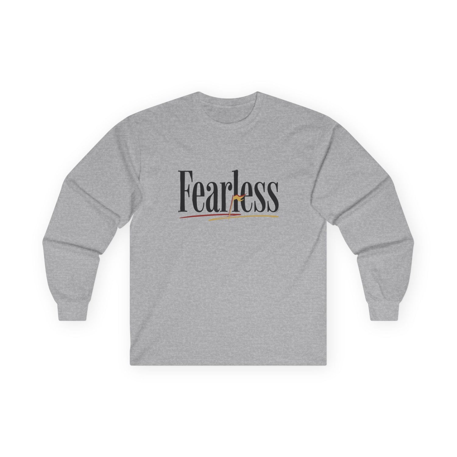 "Fearless" Freed From Fear Long Sleeve Graphic Tee — Unisex Cotton Shirt