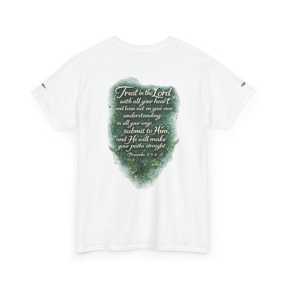 "A Guarded Heart" Graphic Tee — Unisex Cotton T-Shirt
