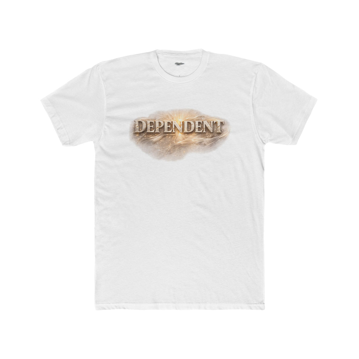 "Not By Might" Vintage Cloud Typography Tee — Unisex Zechariah 4:6 Graphic T-Shirt