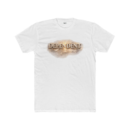 "Not By Might" Vintage Cloud Typography Tee — Unisex Zechariah 4:6 Graphic T-Shirt