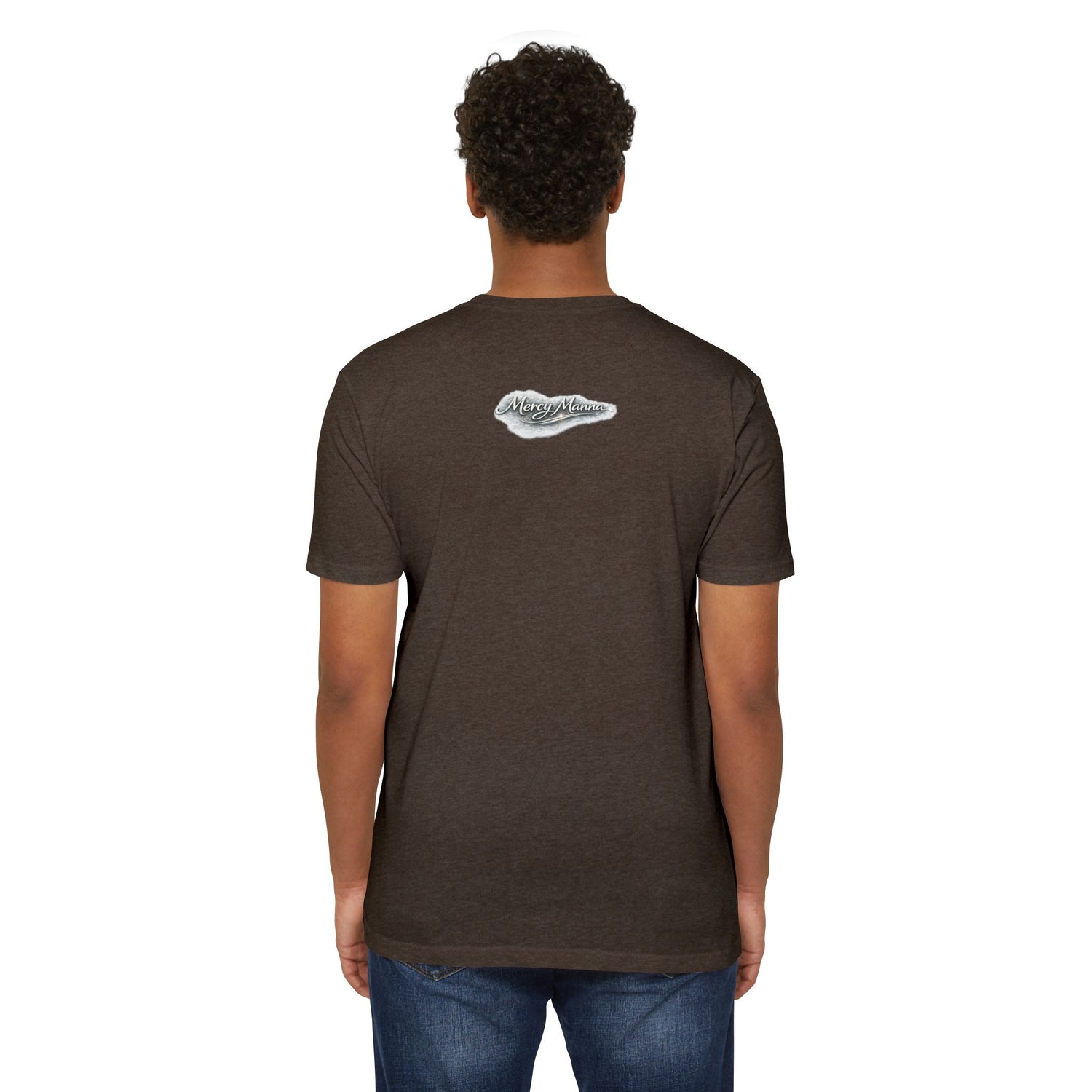 "God Is Love" Chest-Print Graphic Tee — Unisex Cotton T-Shirt