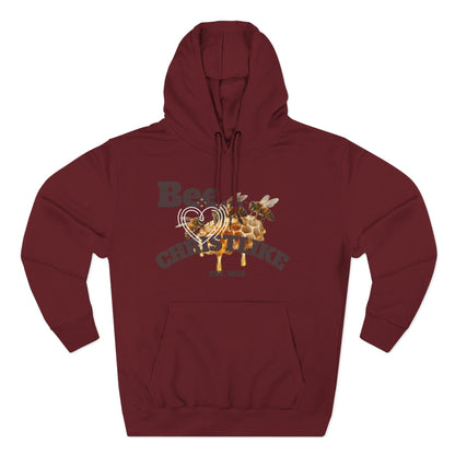 "Be Christlike" Honeybee Graphic Pullover Hoodie — Unisex Fleece Sweatshirt