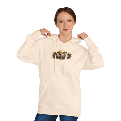 Graphic Hoodie — Rustic Gold Crown of thorns Pullover