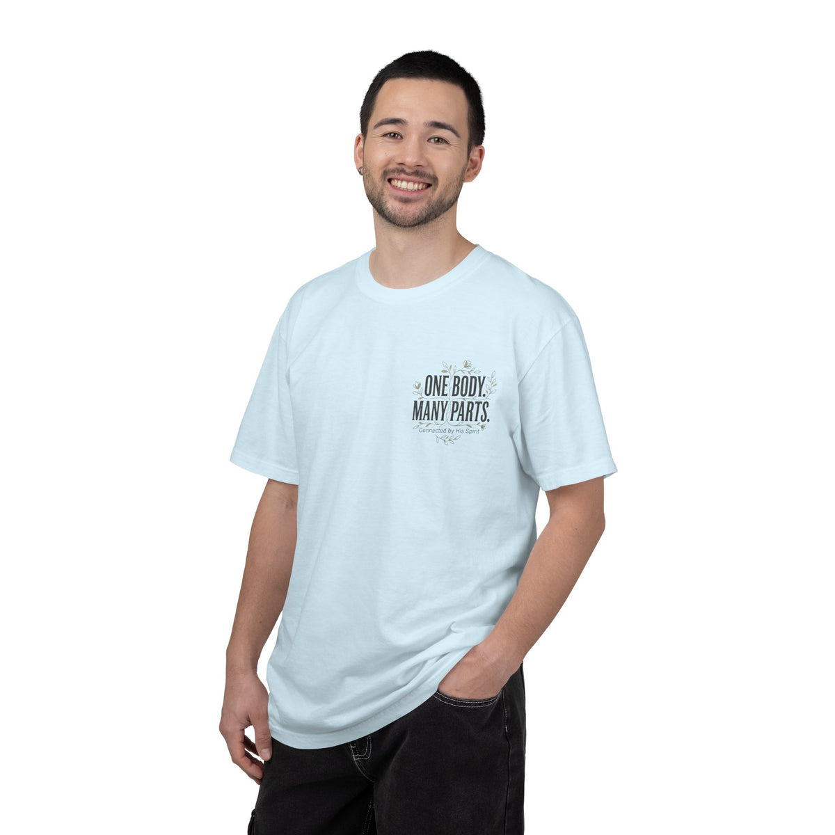Mercy Manna One Body Many Parts Inspirational T-Shirt