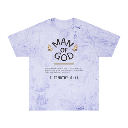 Man of God Tie-Dye T-Shirt — 1 Timothy Graphic Tee
