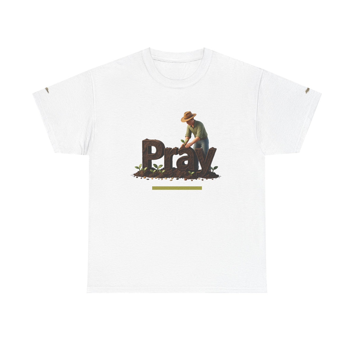 Pray Always Graphic Tee — Heavy Cotton T-Shirt