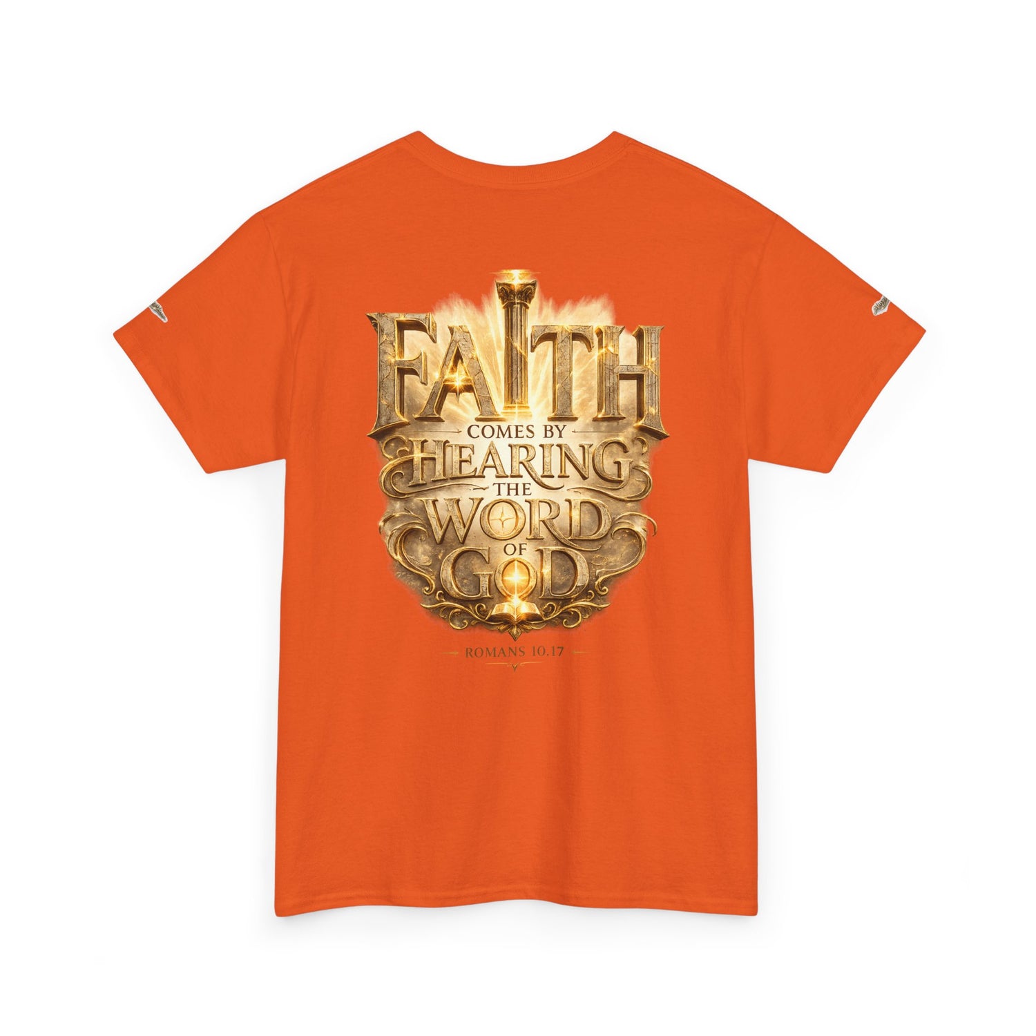 "Faith Comes by Hearing" Graphic Tee — Unisex Cotton T-Shirt