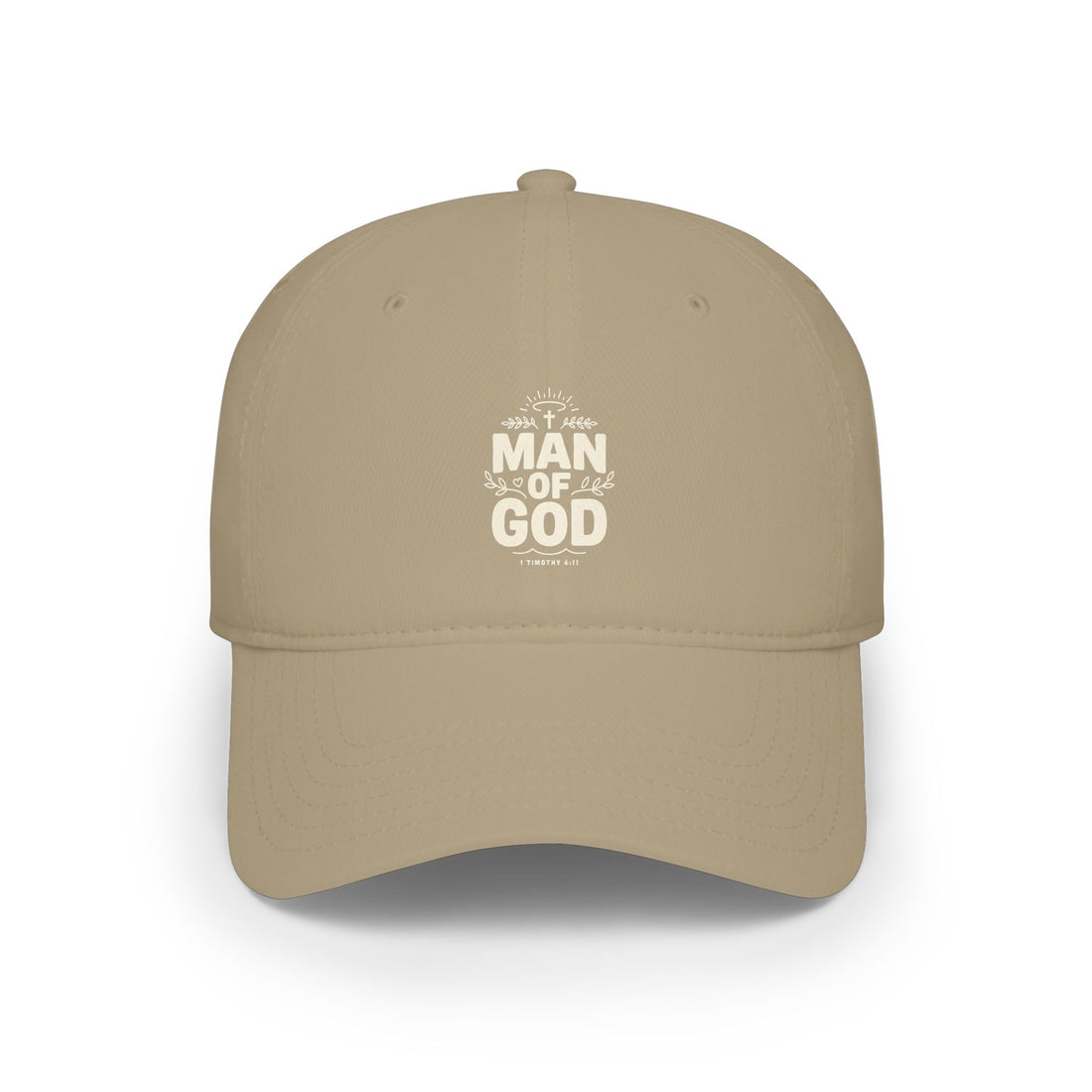 Man of God Low Profile Baseball Cap —  Baseball Hat