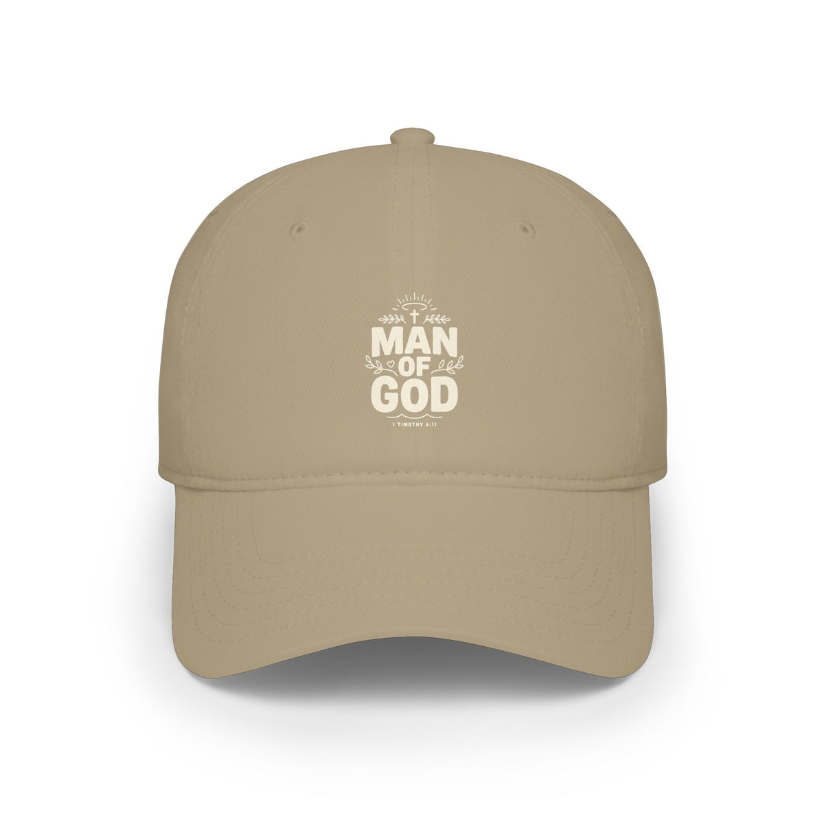 Man of God Low Profile Baseball Cap —  Baseball Hat