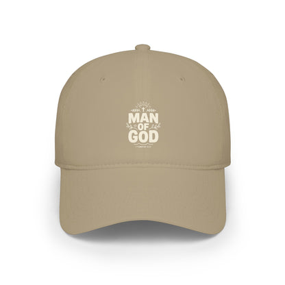 Man of God Low Profile Baseball Cap —  Baseball Hat