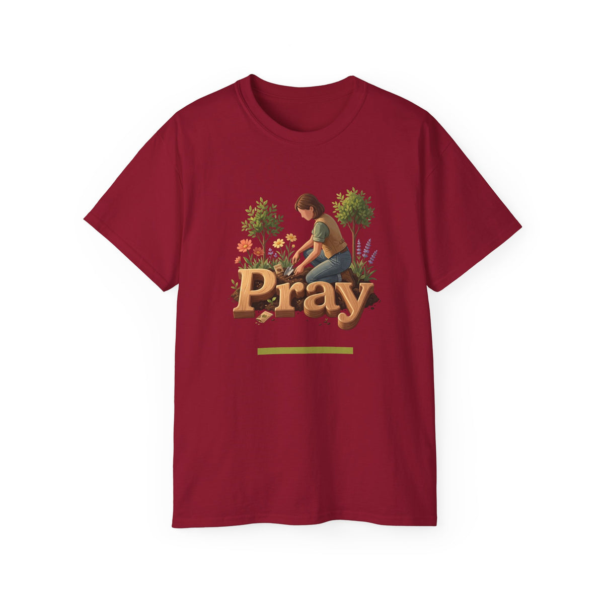 Pray Graphic Tee — Unisex Cotton T-Shirt