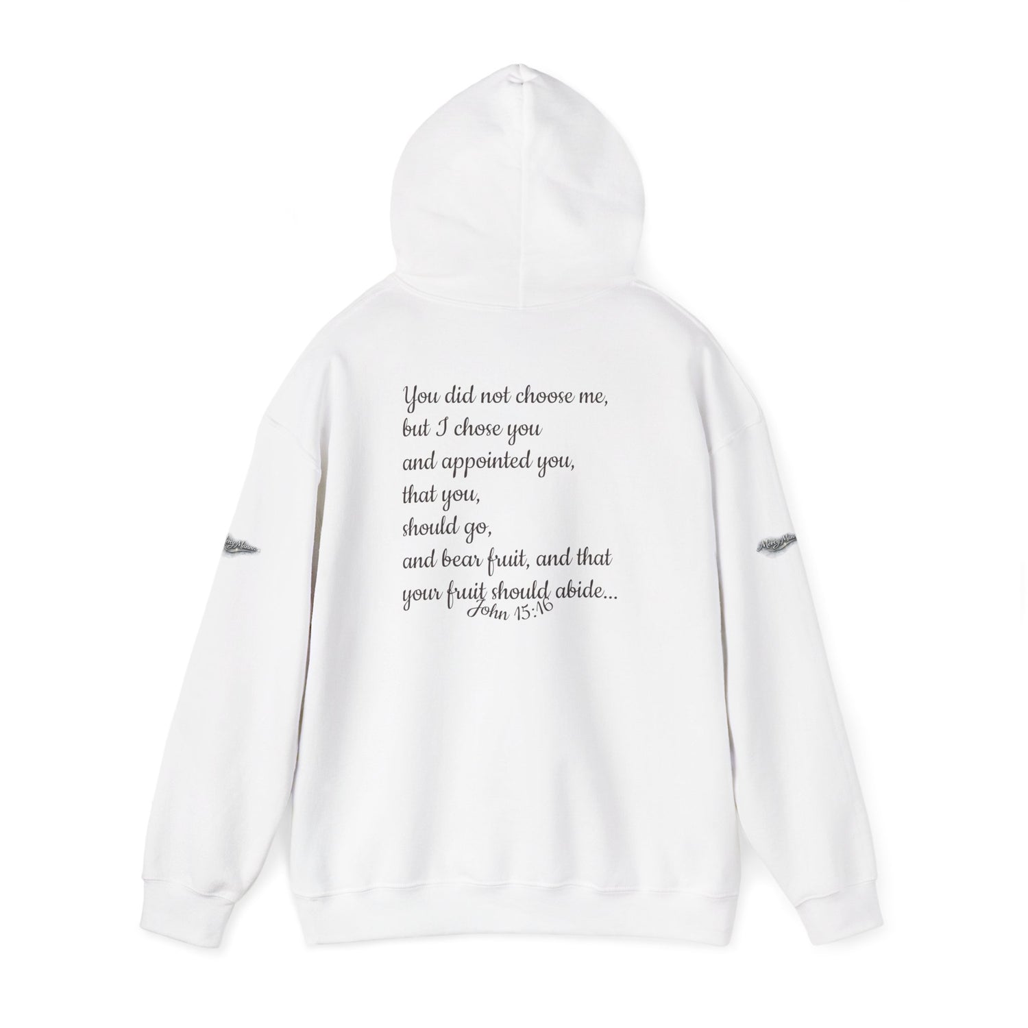 "Chosen &amp; Set Apart" Olive Leaf Graphic Pullover Hoodie — Unisex Sweatshirt