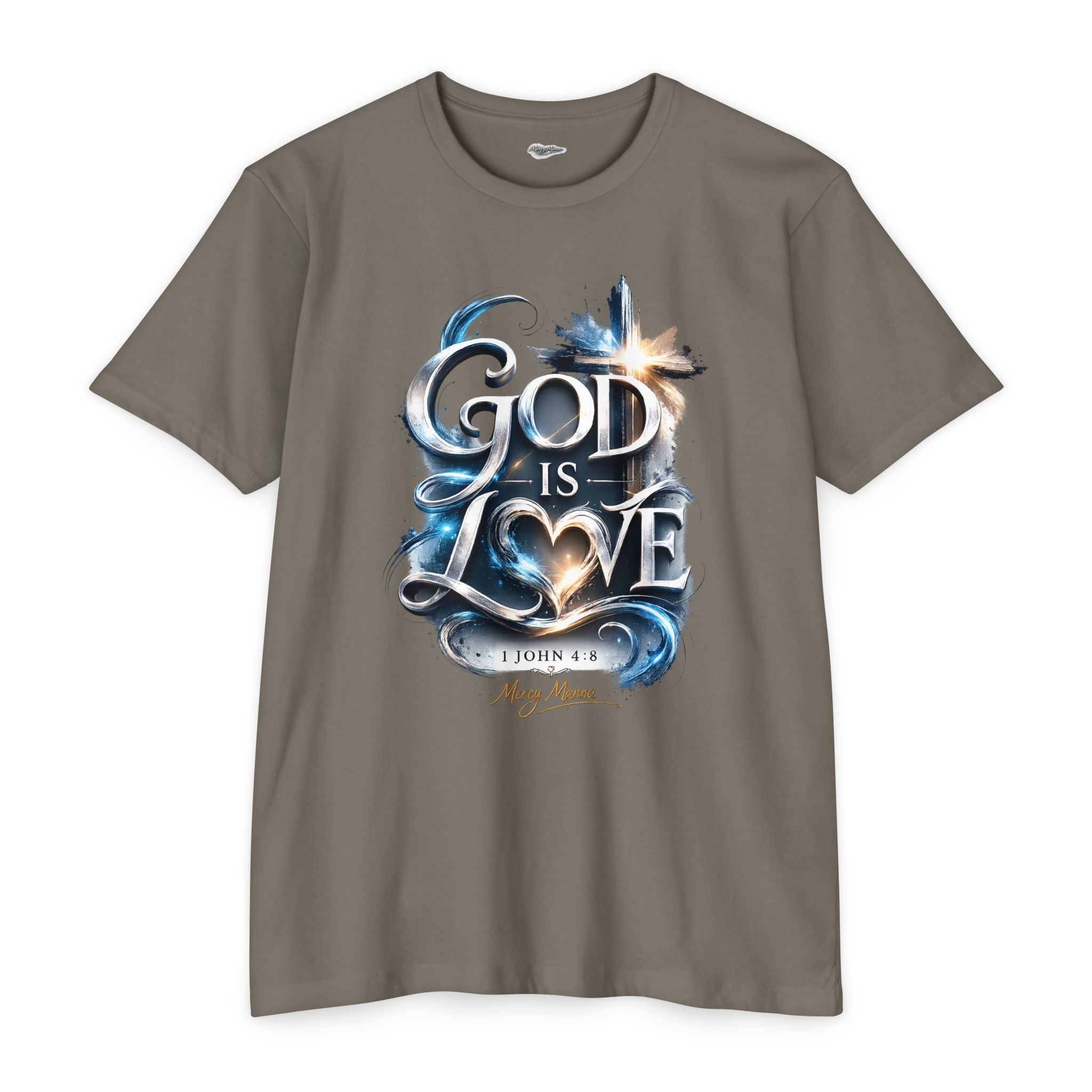 God Is Love T-Shirt — Christian Faith Tee (1 John 4:8)