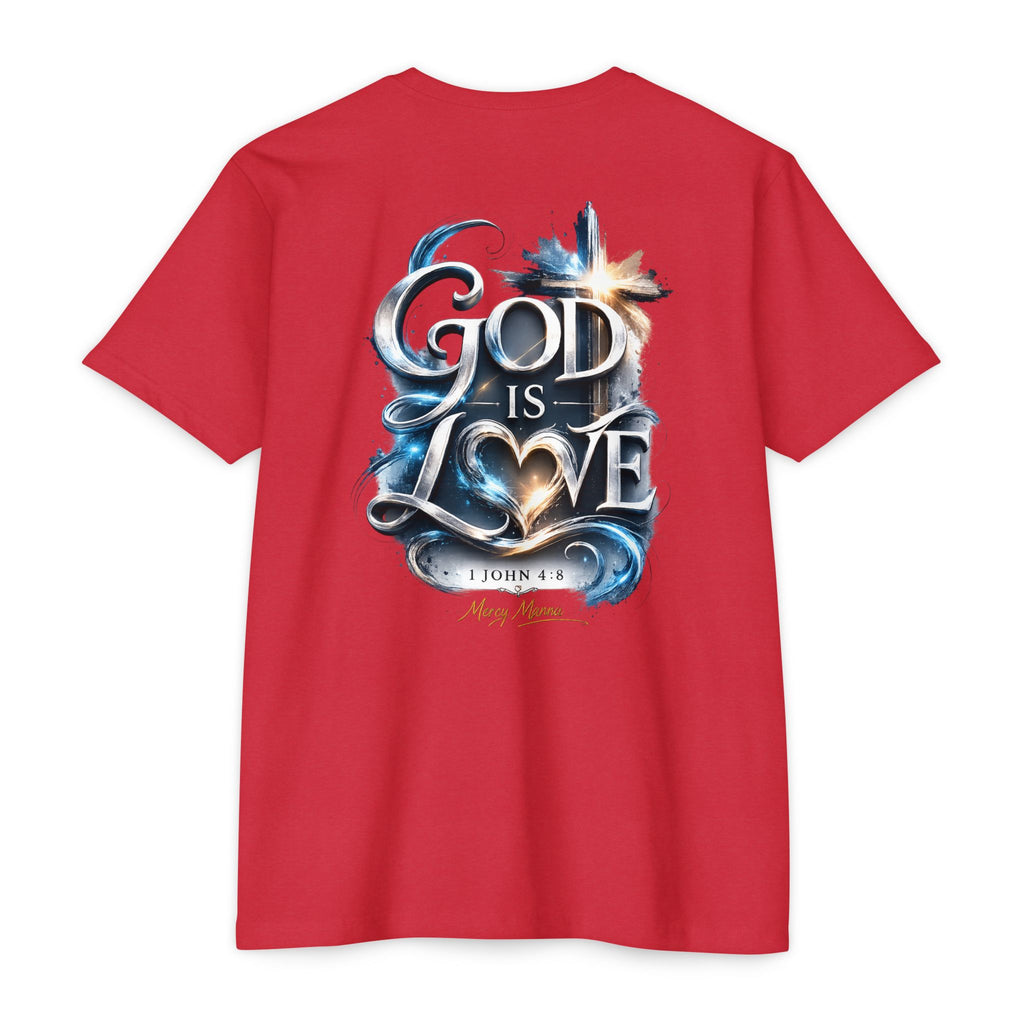 God Is Love T-Shirt — Christian Faith Tee (1 John 4:8)