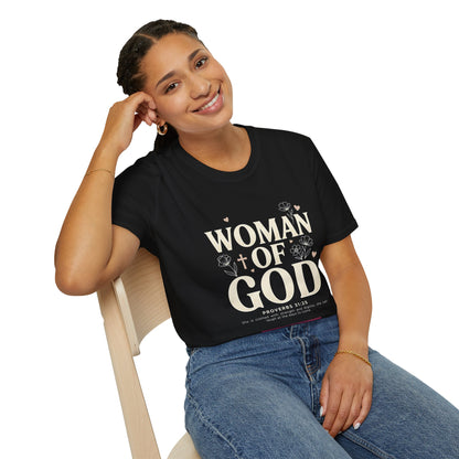 Woman of God Inspirational T-Shirt — LOVE Graphic Tee