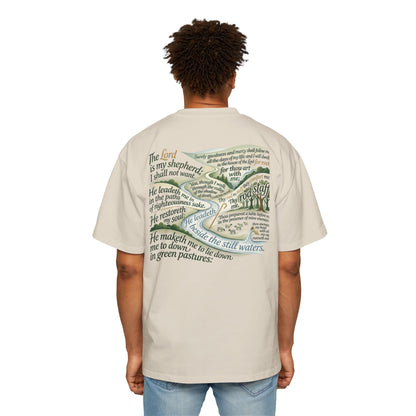 "Psalms 23" Oversized Graphic Tee — Men&