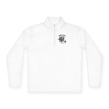 "Breastplate of Righteousness" Quarter-Zip Pullover — Unisex Graphic Sweatshirt