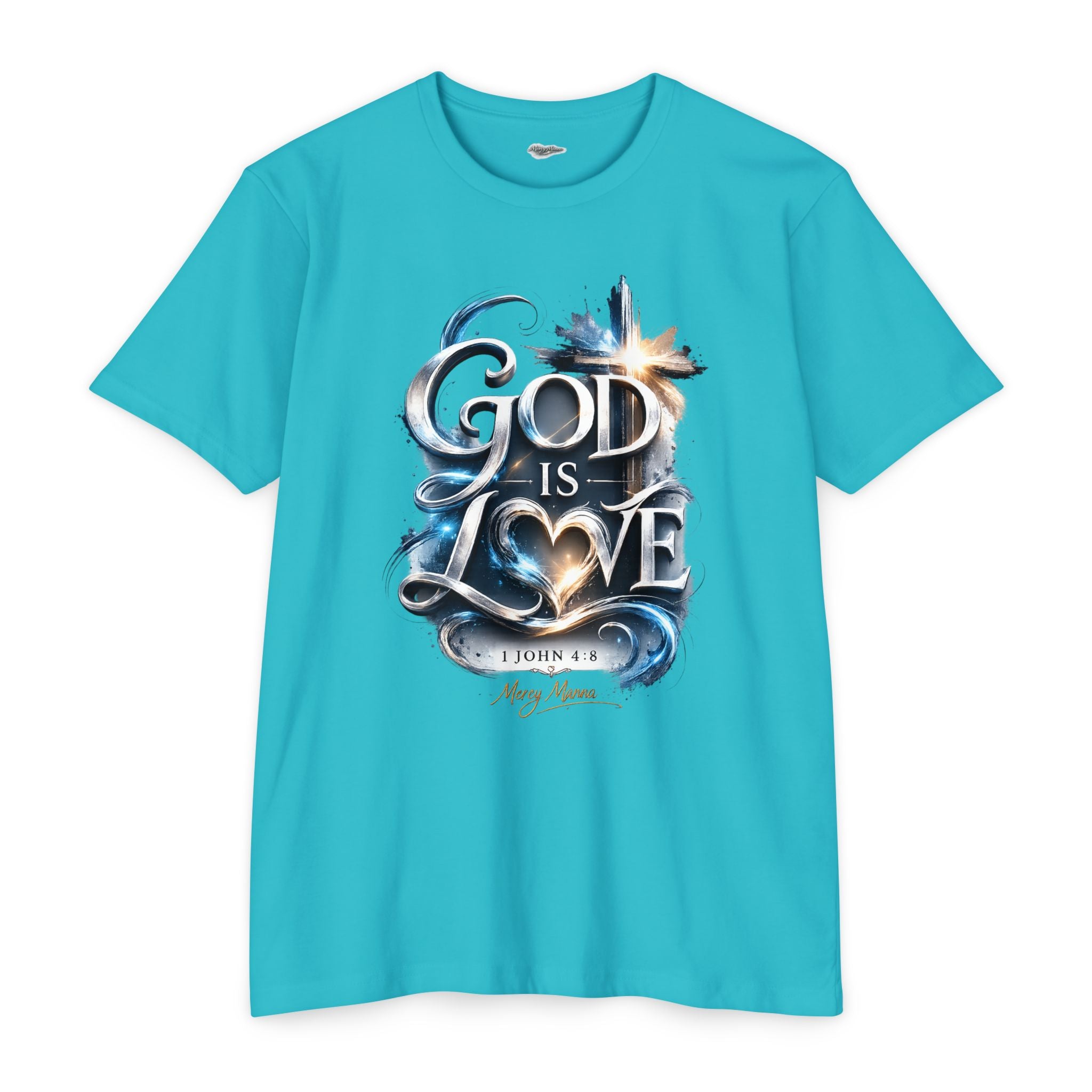 God Is Love T-Shirt — Christian Faith Tee (1 John 4:8)