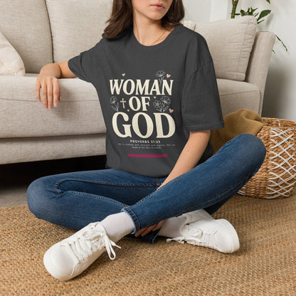 Woman of God Inspirational T-Shirt — LOVE Graphic Tee