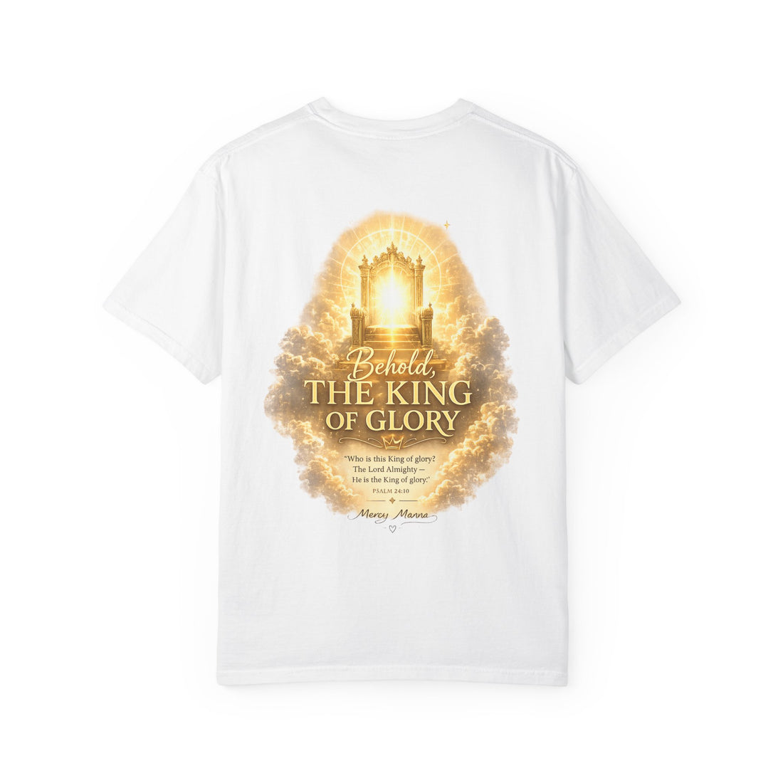"Prepare — The King Is Coming" Graphic Tee — Unisex Cotton T-Shirt