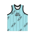 Freed From Fear Basketball Jersey — Aqua Chain Break Design