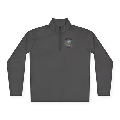 "Breastplate of Righteousness" Quarter-Zip Pullover — Unisex Graphic Sweatshirt