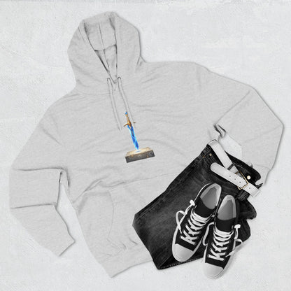 "Hebrews 4:12" Sword Graphic Pullover Hoodie — Unisex Fleece Sweatshirt