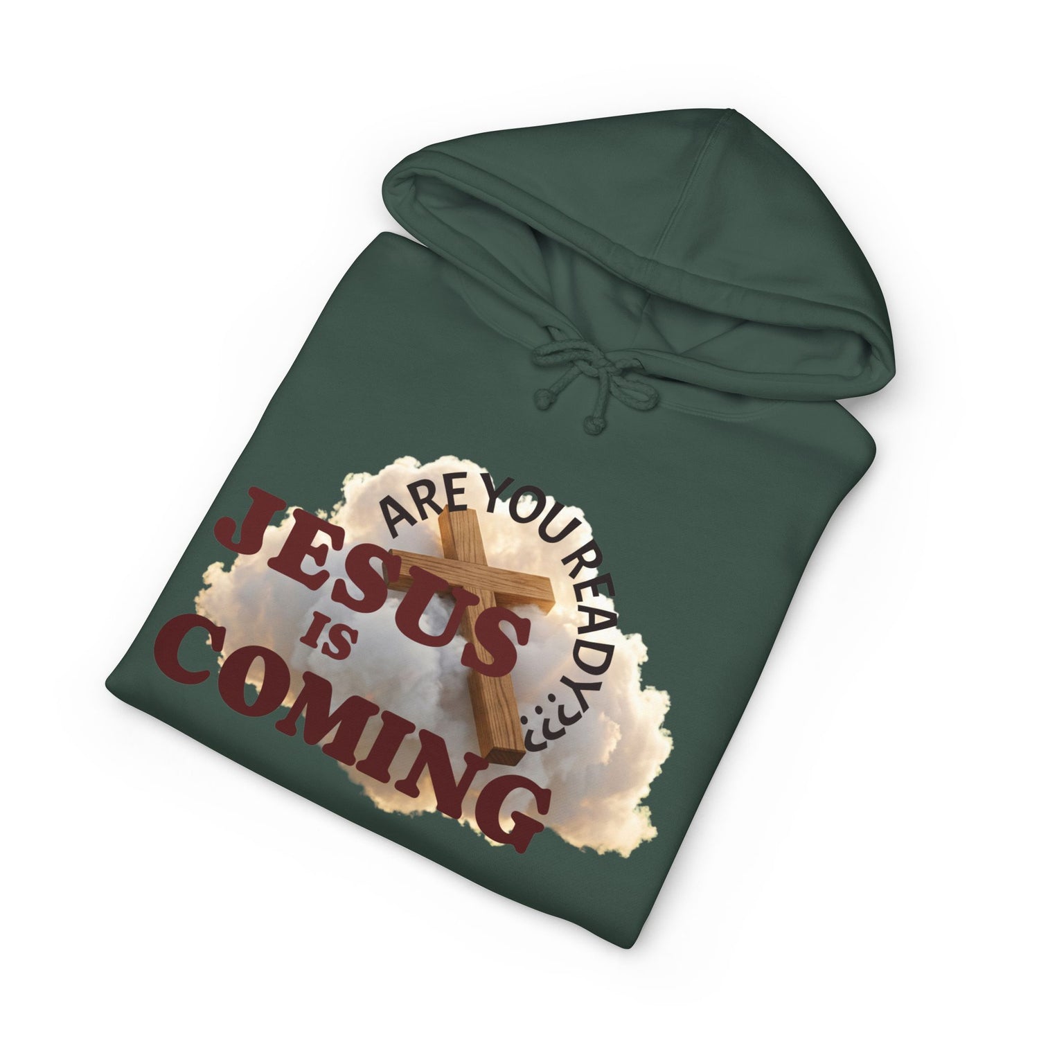 "Are You Ready?" Graphic Pullover Hoodie — Unisex Fleece Sweatshirt